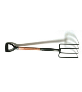 39&quot; / 710mm Wooden Handle Digging Fork