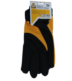 Mechanics Gloves with 2-Piece Magnets