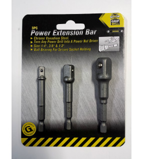 3pc Power Extension Bit Set