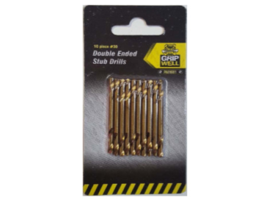 Drill Bit NO30 Stub D/Ended 10Pce