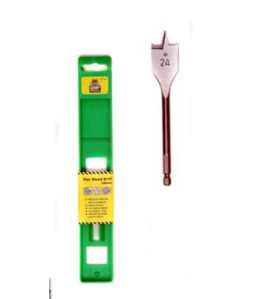 Flat Drill K 38mm wood/alum/pvc