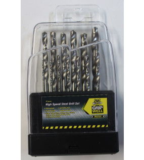 13pc Metric HSSDrill Bit Set