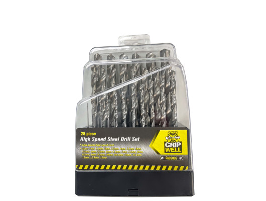 25Pc 1-13mm Drill Bit Set