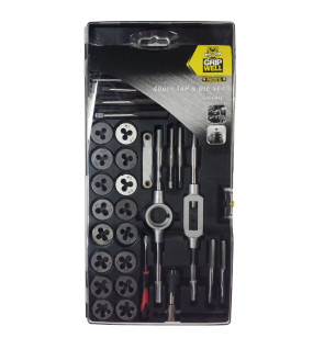 40Pc Metric Tap and Die Set