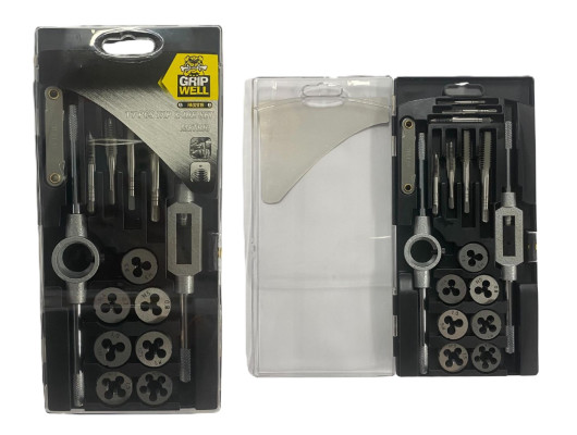17Pc Metric Tap and Die Set