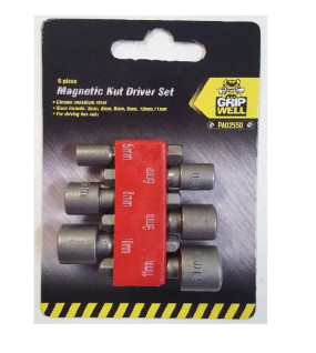 6Pc Magnetic Nut Driver Set