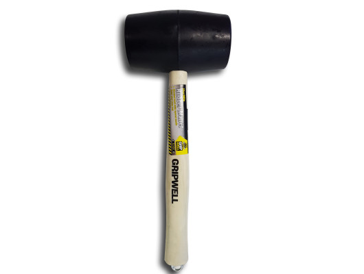 32oz/900g BLACK Rubber Mallet