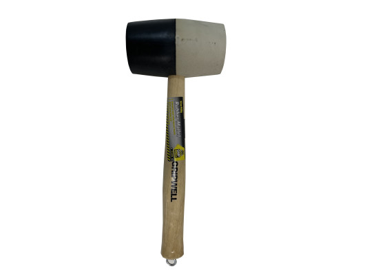 32oz/900g Black & White Rubber Mallet