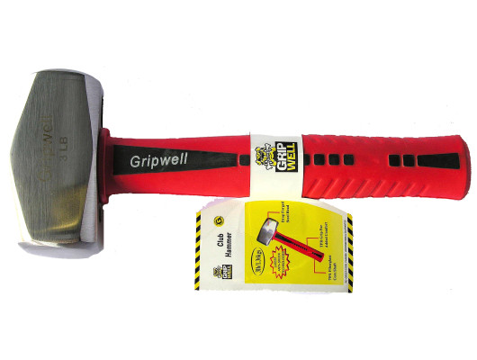 3lbs / 1350g Fibreglass handle Club Hammer
