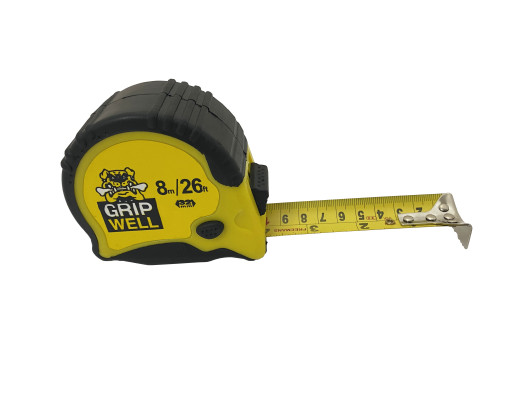 8m/26ft x 32mm Top lock Tape measure
