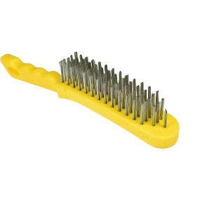 5 Row Plastic handle Wire Brush