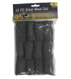 12PC Steel wool Set