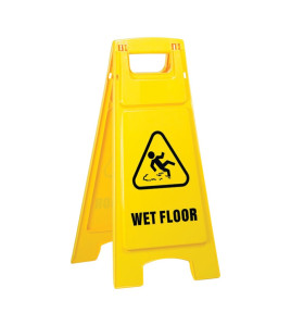 Floor Sign - &quot;Caution Wet Floor&quot;