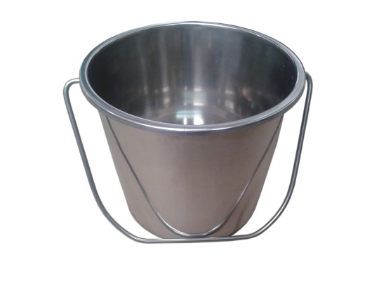 9L Stainless Steel Bucket w/Handle