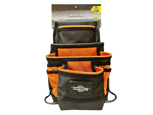 10 Pocket Pouch PVC Nylon