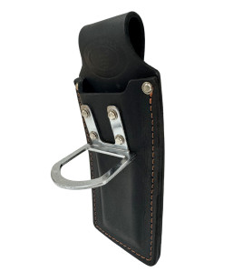 Dual Chisel &amp; Hammer Holder Leather