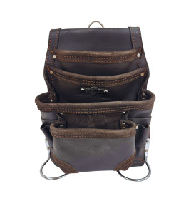 10 Pocket Rigger Pouch Leather