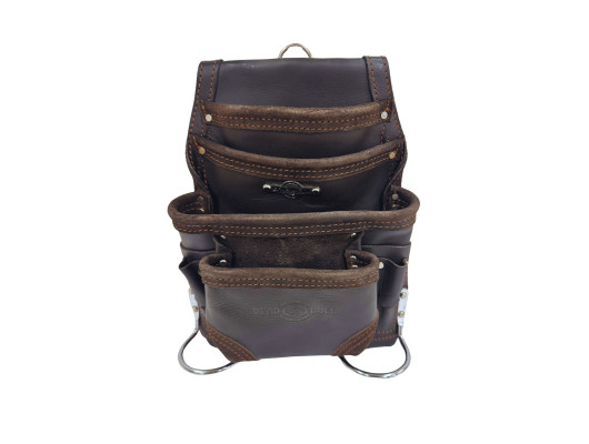 10 Pocket Rigger Pouch Leather