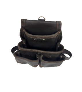 4 Pocket Rigger Pouch Leather