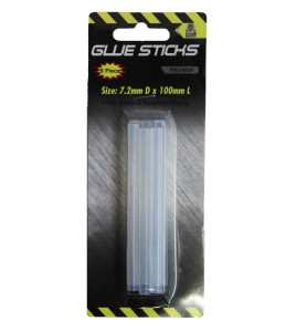 6pc 100mm Long Glue Stick 7.2mm Diameter
