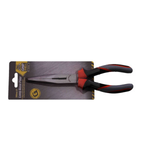 200mm Tri-colour Handle Long Nose Plier