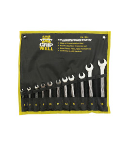 11PC Metric (mm) CRV Combination Spanner Set