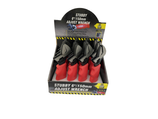 6"/150mm Stubby adjustable wrench (DB 12pcs)