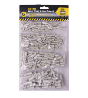 275pc Wall plug assortment
