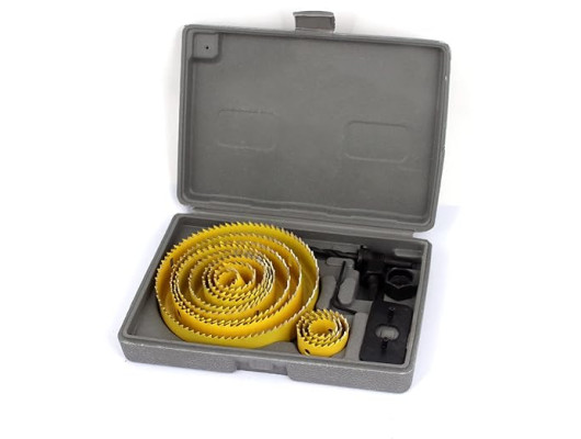 16Pc Holesaw Set 19mm-127mm