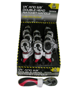 Stubby Ratchet Handle 1/4&quot; &amp; 3/8&quot; (DB 12pcs)