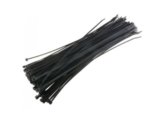 Black Cable Ties (100pk) 380x7.0mm