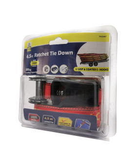 1PC Ratchet Tie Down 4.5m (300kg LC)