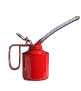 Oil Can with Fixed &amp; Flex Spout (1 Pint)