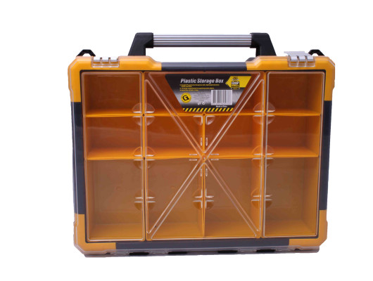 Heavy Duty Plastic Storage Box (49x42x11.5cm)