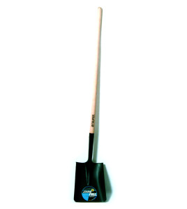 Square Shovel Long Timber Handle