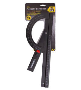 18&quot; / 450mm Protractor &amp; Saw Guide