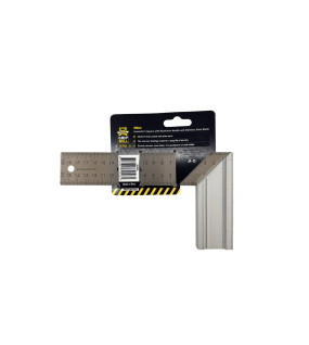 8&quot; / 200mm Try &amp; Mitre Square with Oxidized Aluminium Handle