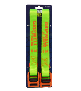 2Pc PVC Cover Cambuckle 25mm x 6m (250kg LC)