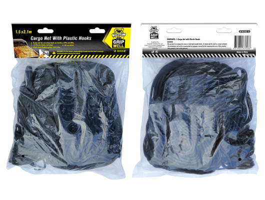 Truck Net 1.5 x 2.1m (5" x 7") with 12 hooks