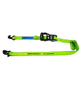 2pc Ratchet Tie Down 32mm x 3.6m XL Grip (529kg LC)