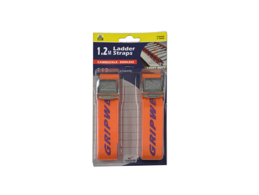 2pc Ladder Strap Cambuckle 25mm x 1.2m (113kg LC)