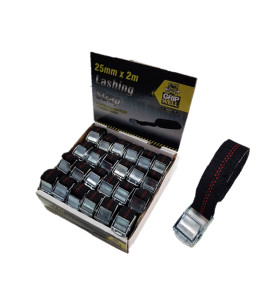 Lashing Strap 25mm x 2m (50kg LC) - DB24pc
