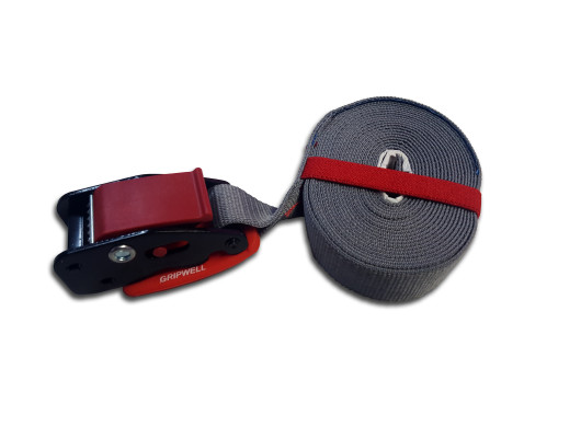 Cam Buckle with Paddle 4m – Red
