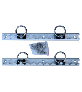 305mm (12&quot;) 2pc L Track Anchor Point set