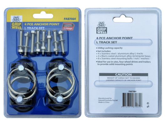 Anchor Point L-Track 4PCE Set