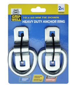 2pk Anchor points Lashing capacity 2250 kgs