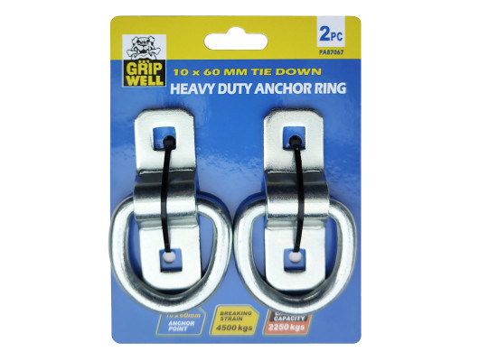 2pk Anchor points Lashing capacity 2250 kgs